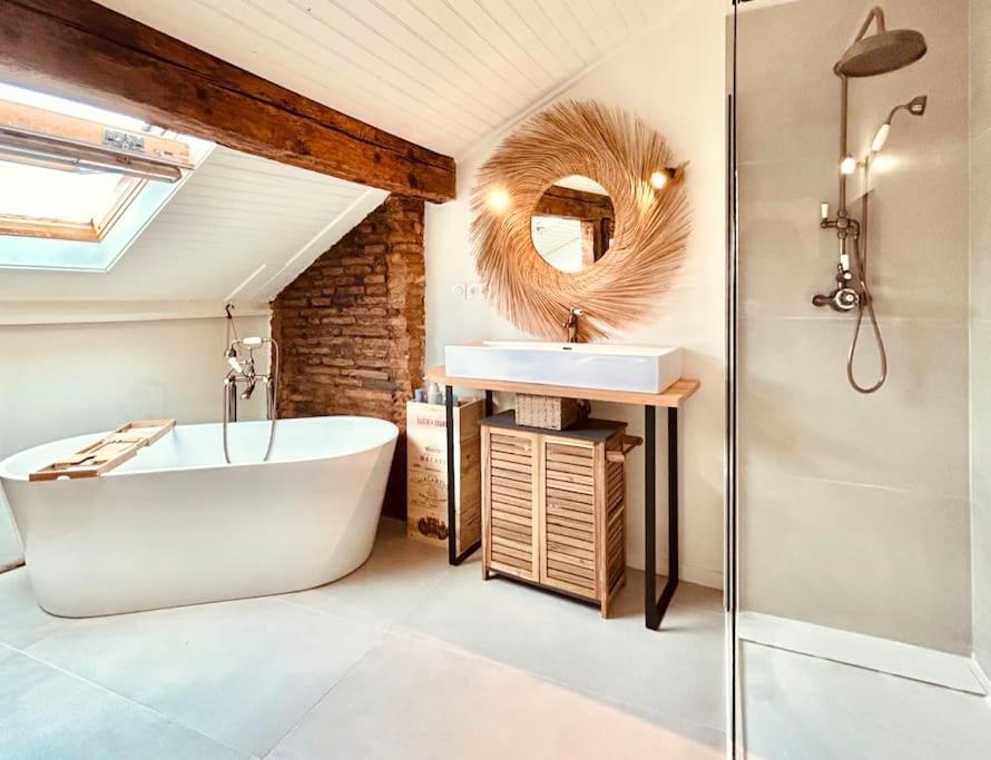 Les Puits Clos : Magnifique T2 Sous Les Toits Apartamento *